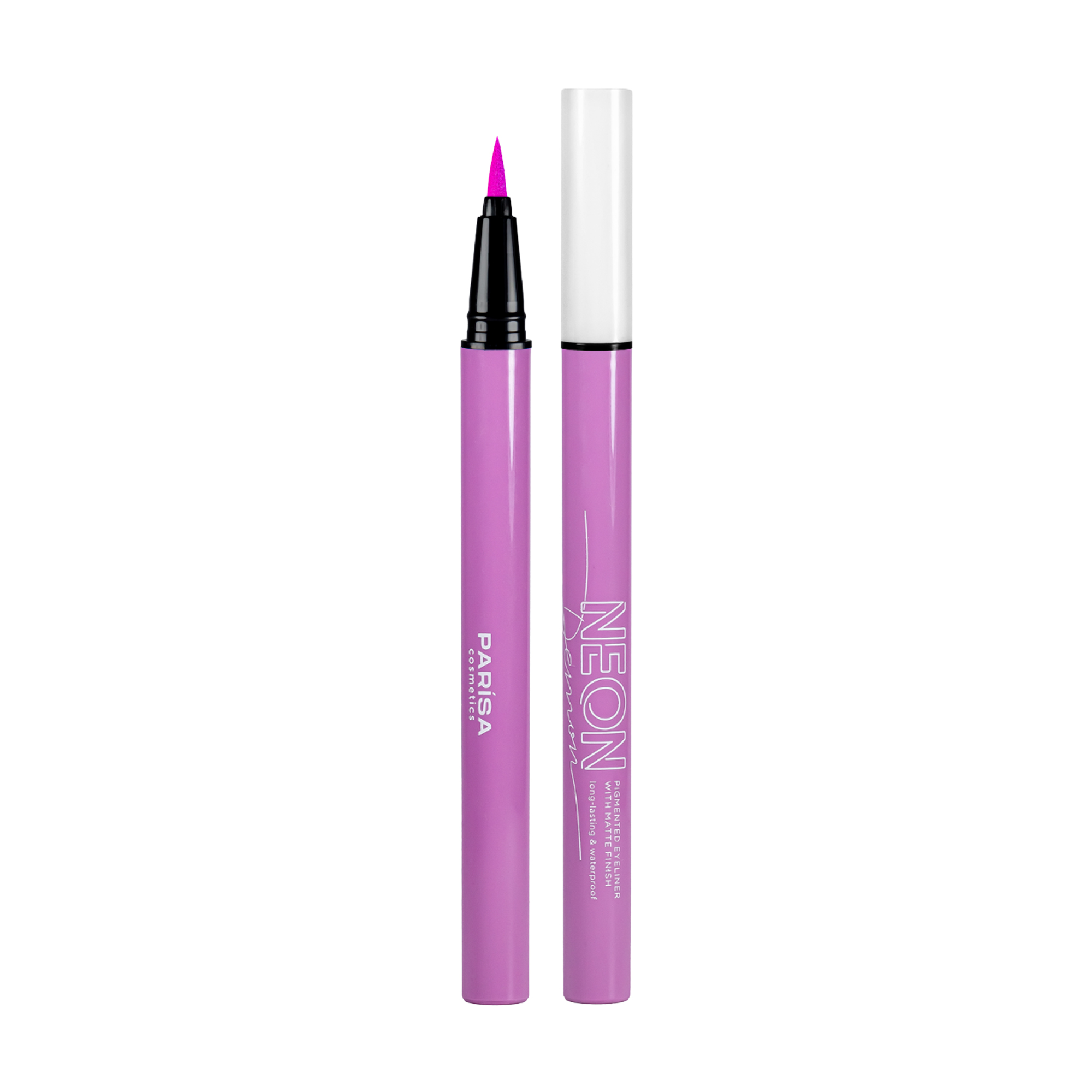 Неоновий маркер для очей Parisa Cosmetics Neon NP-107, 07 Пурпурний, 0.6 мл